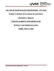 A Cac Pdf Taller De Portafolios Profesional Iiys Unidad