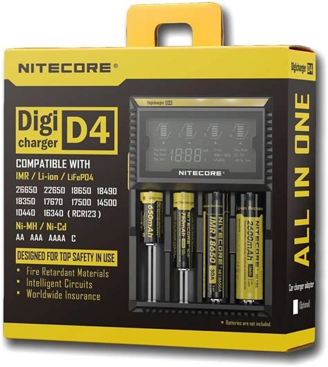 Ps Hunters Nitecore Digicharger D Lcd Display Universal Intelligent