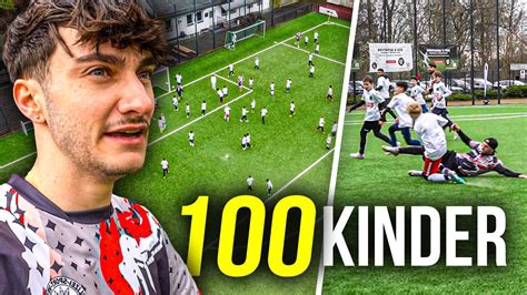 EXTREMES FUßBALL SPIEL vs 100 KINDER unmöglich YouTube