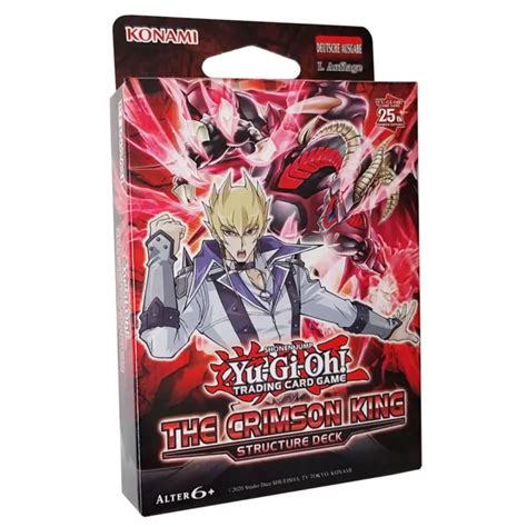 YU GI OH TCG The Crimson King Structure Deck SDCK YGO Cards OvP