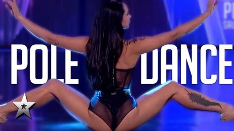 Jaw Dropping Pole Dancing Audition On Got Talent Youtube