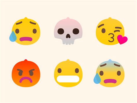 Six Emoji by John Graham on Dribbble