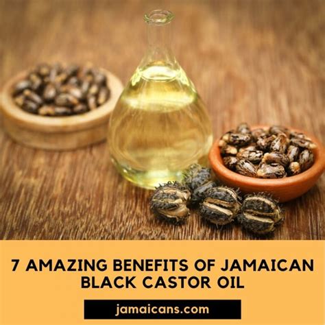 7 Amazing Benefits Of Jamaican Black Castor Oil Jamaicans And Jamaica