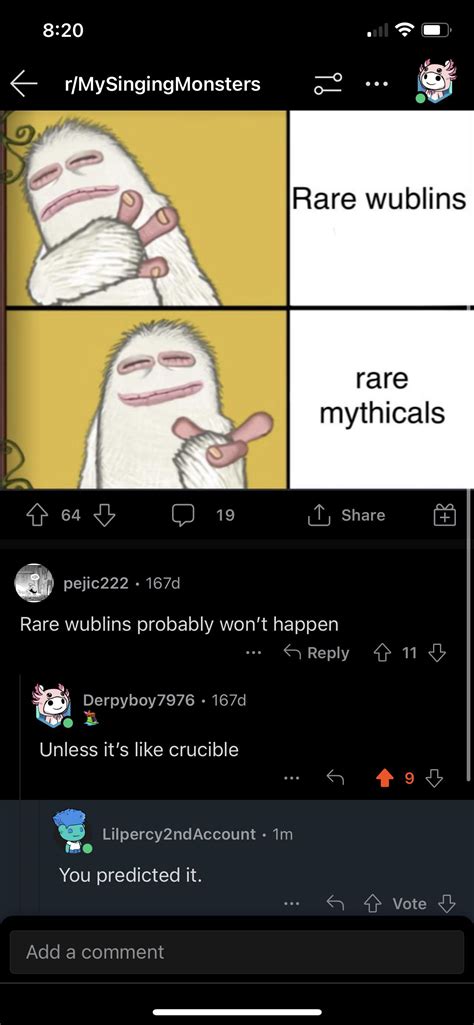 I predicted how rare wublins worked lol : r/MySingingMonsters