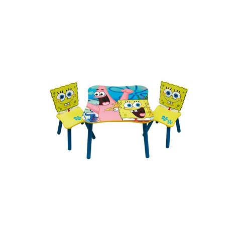 Whole Chair Table Spongebob Squarepants