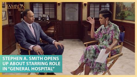 Stephen A Smith Opens Up About His Starring Role In General Hospital