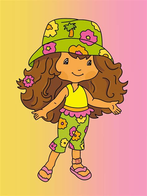 Coco Calypso Strawberry Shortcake Cartoon Strawberry Shortcake