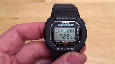 How To Set Time On Casio G Shock Solar Watch CitizenSide