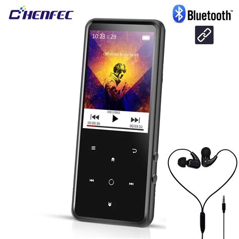 MP3 Player with Bluetooth Built in Speaker 16G HiFI Lossless Sound ...