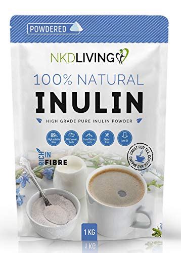 Inulina NKD Living Premium Prebiótico en polvo 1 kg 2024 el mejor