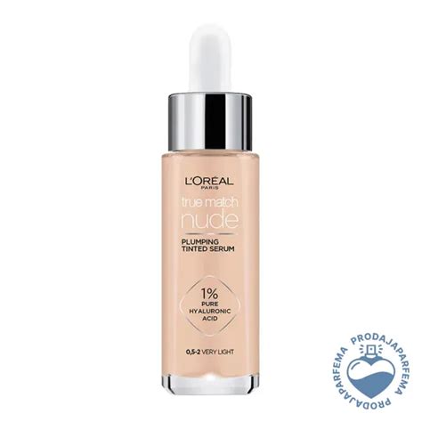 L ORÉAL True Match Nude tonirani serum 0 5 2 Very Light 30ml Prodaja Parfema