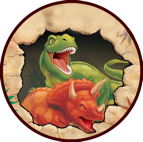 Dinossauro Topo De Bolo Adesivos Fl Mulas Png Caketopper Click