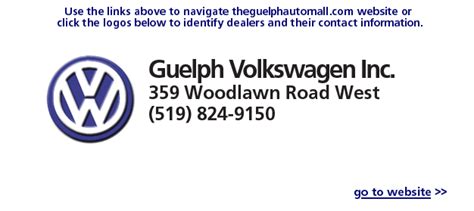 The Guelph Auto Mall Guelph Volkswagen