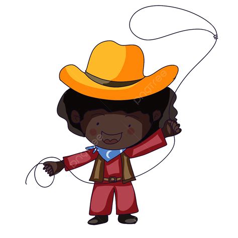 Clipart Cowboy Kid