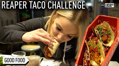 Reaper Taco Challenge Spicy Tacos In A Coffin At Gringos Tacos