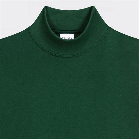 Camber USA : Mock Neck Light T-shirt : Dartmouth Green