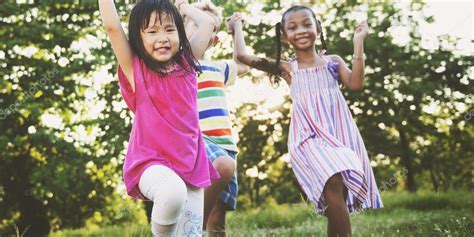 Children playing outdoors Stock Photo by ©Rawpixel 126969706