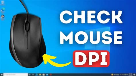 How To Check Your Mouse Dpi In Windows Pc Youtube