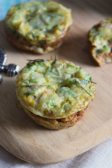 Sweet Potato Quiche Muffins - The Fitchen