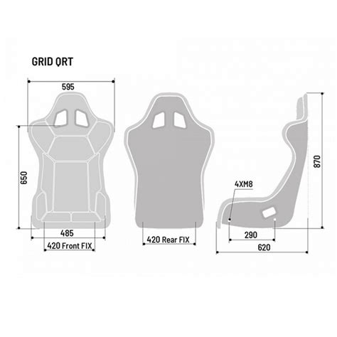 Asiento Baquet Sparco Grid Q Fibra Fia Tienda Simracing Baquets