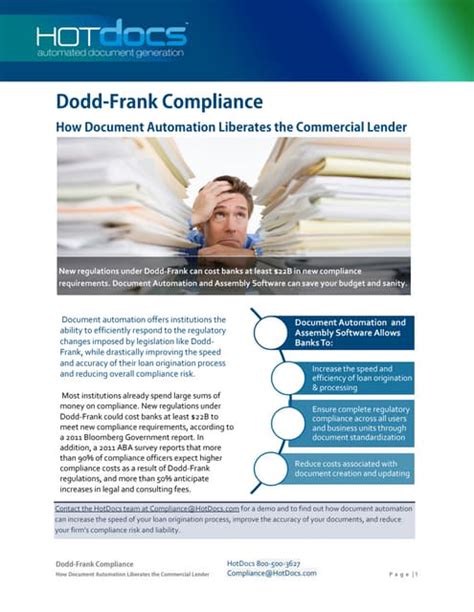 Dodd Frank Compliance Pdf