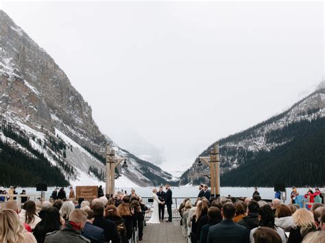 049 lake louise winter wedding | Banff Wedding & Elopement Photographer ...