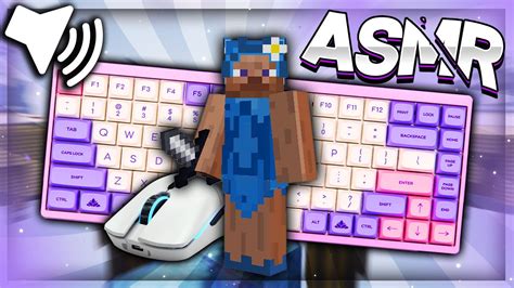 240 Fps Thocky Keyboard Mouse Sounds ASMR Hypixel Bedwars YouTube