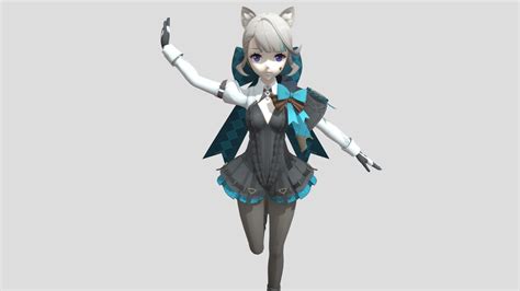 Lynette Download Free 3d Model By Hoyoverse 797fa27 Sketchfab