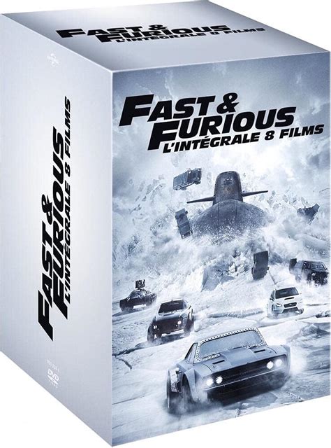 Fast and Furious L intégrale 8 films DVD Copie digitale Amazon