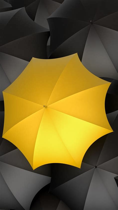 1080x1920 Umbrella Monochrome Artist Artwork Digital Art 5k For