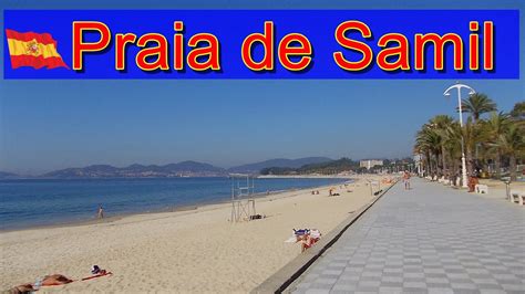 Praia De Samil Vigo Espanha YouTube