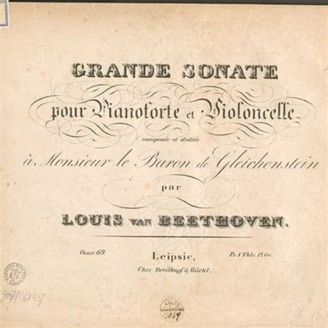 Stream L V Beethoven Sonata For Piano Cello Op Mvt I