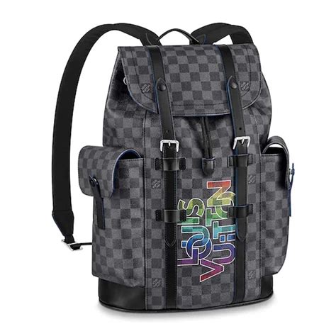 Louis Vuitton Rainbow Monogram Backpack Mod Paul Smith