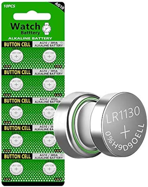 Pack Lr Ag Button Cell Batteries Long Lasting Off