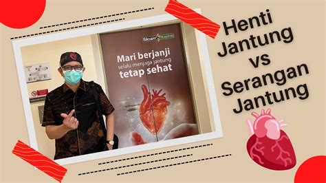 Henti Jantung Vs Serangan Jantung Youtube