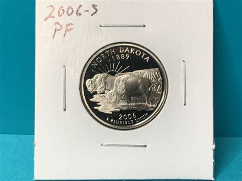 2006-S North Dakota 50 States Quarter - For Sale, Buy Now Online - Item