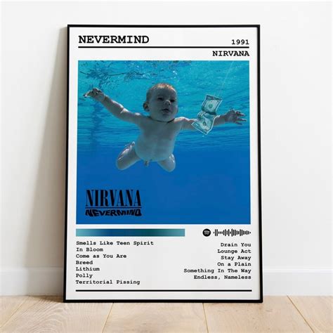 Nirvana Poster Etsy