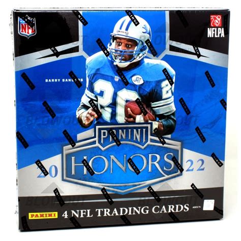 Panini Honors Football Hobby Box