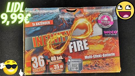 Weco Infinity Fire Batterie Lidl Neuheit