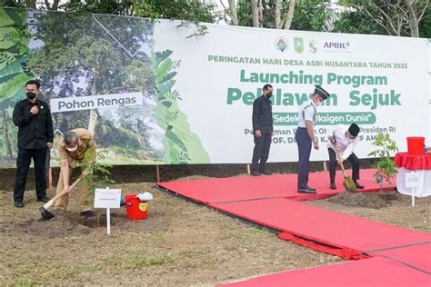 Wapres Hadiri Peringatan Hari Desa Asri Nusantara Tahun 2023 Di Pelalawan