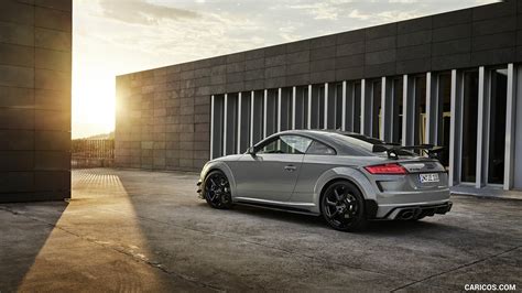 Audi TT RS Coupé Iconic Edition | 2023MY (Color: Nardo Grey) | Rear Three-Quarter