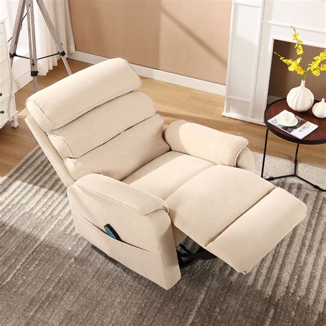 Red Barrel Studio Wide Swivel Rocker Recliner Chair With Massager And