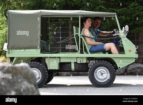 Treffen Von Steyr Puch Haflinger Geländewagen A Bad Ischl Österreich