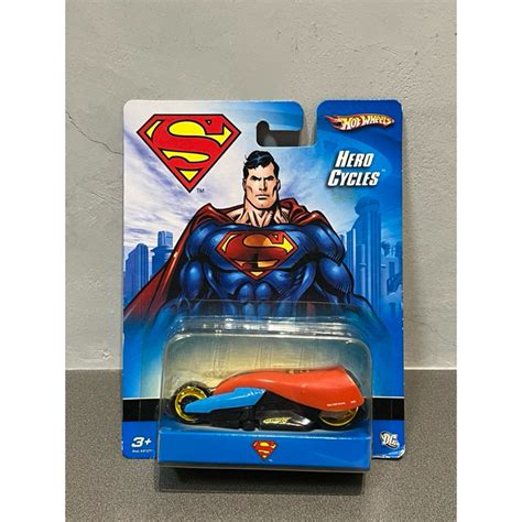 Hot Wheels Hero Cycles 風火輪 Superman 超人 DC 正義同盟系列 蝦皮購物