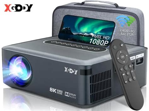 Проектор XGODY 1080P Support 8K 4K Home – фото, відгуки, характеристики ...