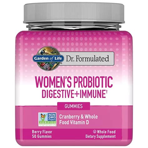 Garden Of Life Dr Formulated Probiotics For Women And Prebiotics 50 Billion Cfu For Women’s