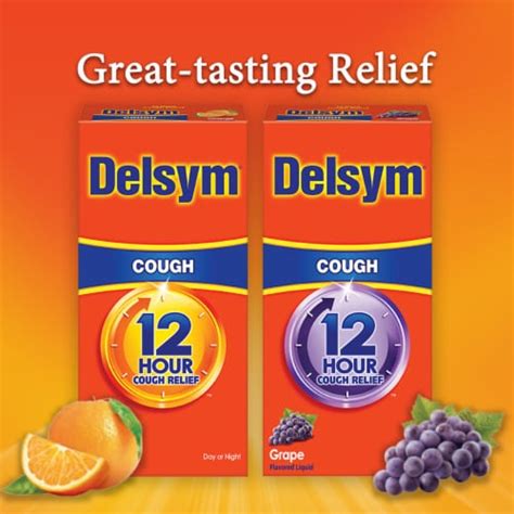 Delsym Adult Cough Grape Liquid, 5 fl oz - Kroger