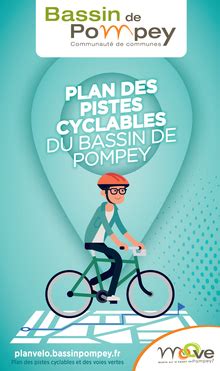 Plan Des Pistes Cyclables Bassin De Pompey Communaut De Communes