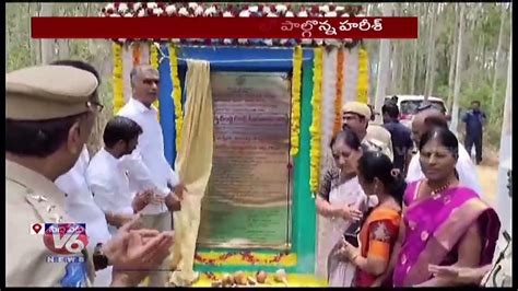 Minister Harish Rao Inaugurates Various Development Works Siddipet