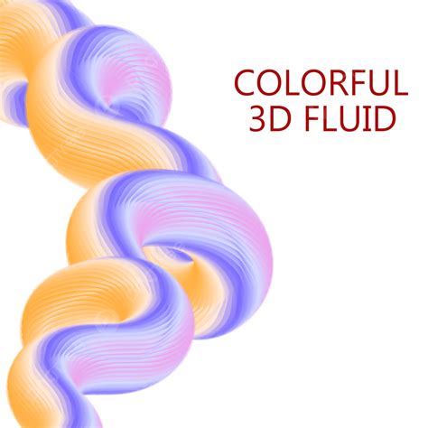 3d流體的彩色形狀 文摘 彩色絢麗 3d向量圖案素材免費下載，png，eps和ai素材下載 Pngtree